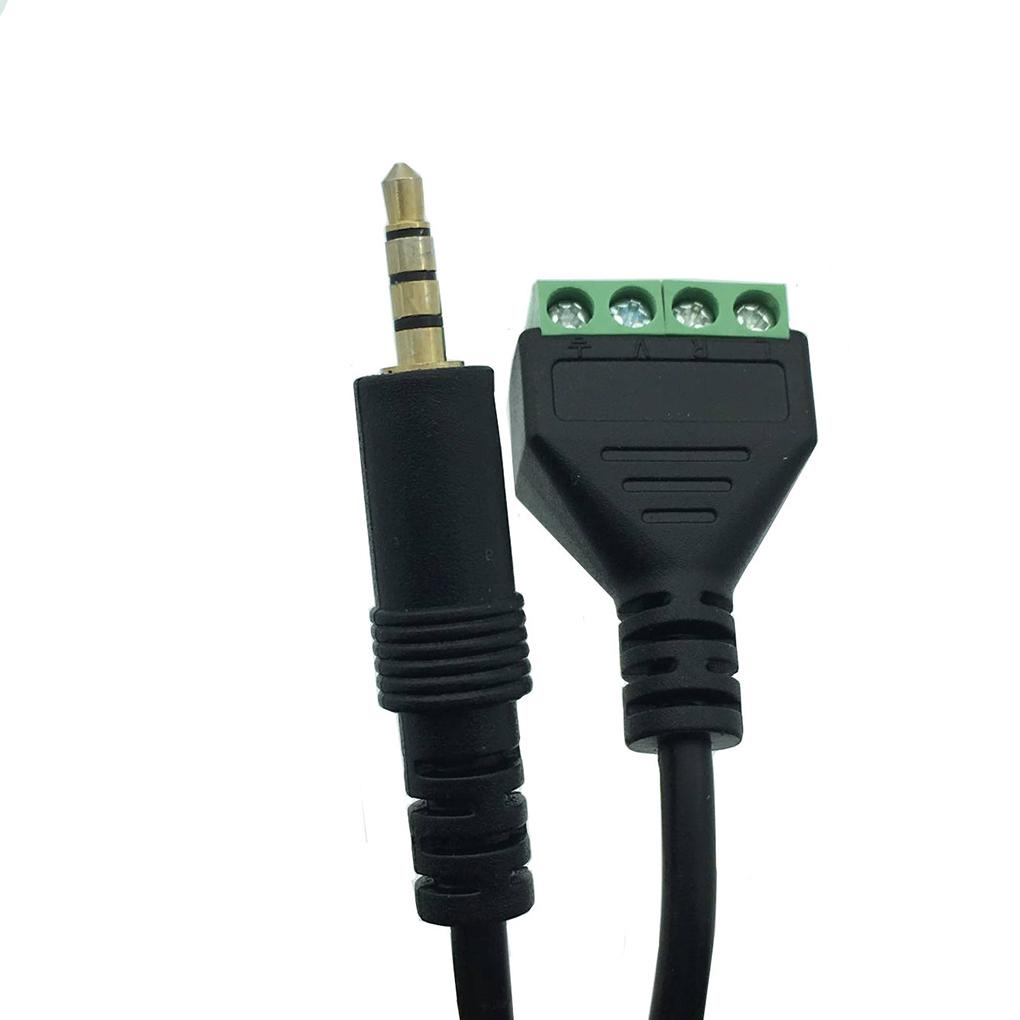 Cáp ChuyểN ĐổI Âm Thanh 3 / 5mm Sang 4 Pin 3 / 5mm