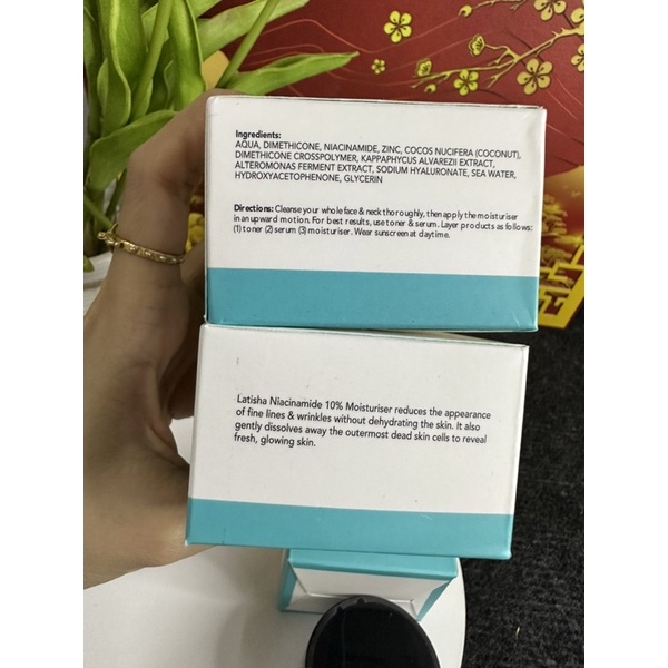NIACINAMIDE 10% + KẼM 1% Kem dưỡng ẩm sáng da