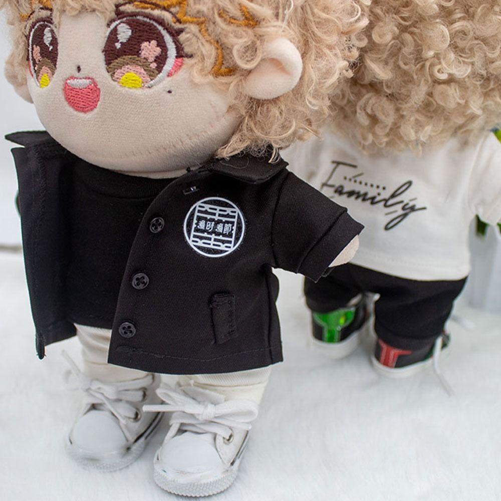 Áo Thun Cotton 20cm Họa Tiết Cầu Vồng Dành Cho Búp Bê