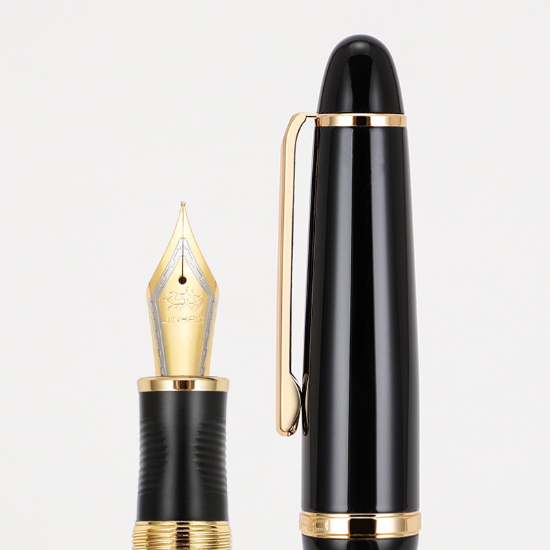 Bút Máy Penlab Jinhao X850 Ngòi Vừa Màu Vàng Kim Cho Ký Tên C7326
