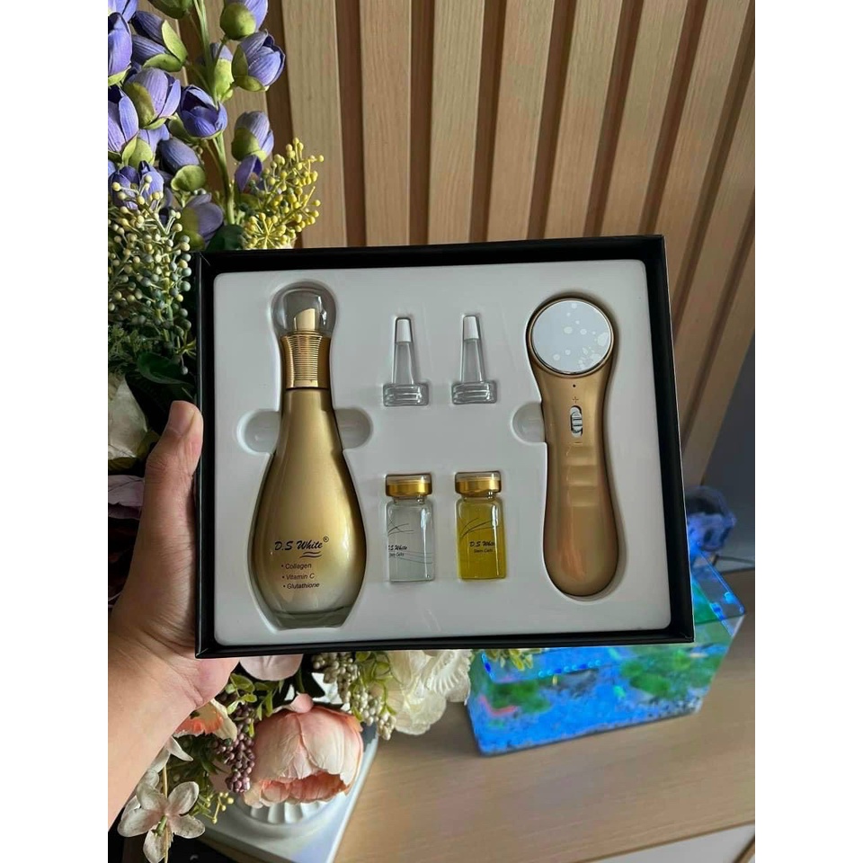 Cấy Trắng Nguyên Bào Sợi D.S White Luxury Plus MASK COLLAGEN