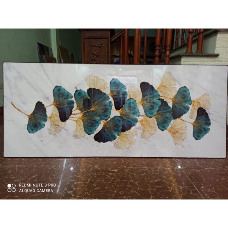 Tranh Treo Tường Phòng Ngủ đầu Giường Khách Sạn Nhà nghỉ Khách Hươu Nai Rẻ Quạt Thiên Nga tráng gương Decor