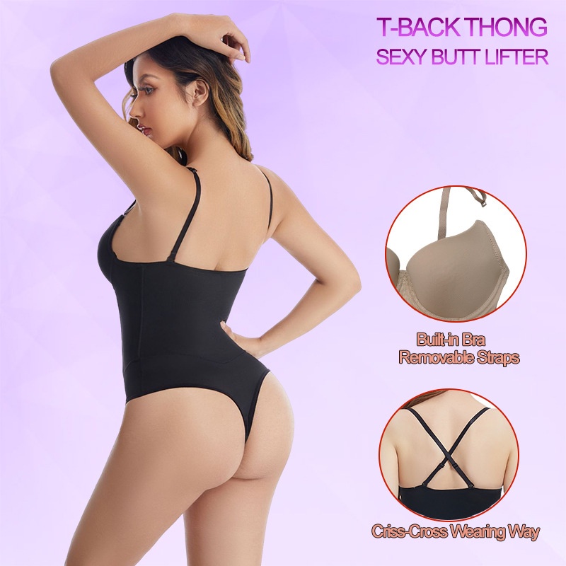 Beonlema Bộ bodysuit Định Hình Toàn Thân Quyến Rũ