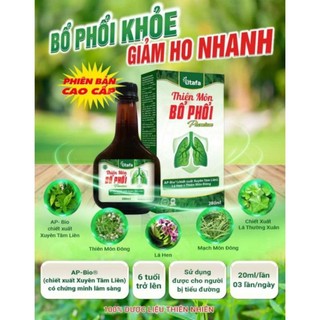 Thiên môn bổ phổi premium - giúp bổ phổi, giảm ho nhanh