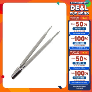 Que đẩy da, sủi móng chuyên dụng làm nail, cây đẩy da chết inox Thiên Di Nail