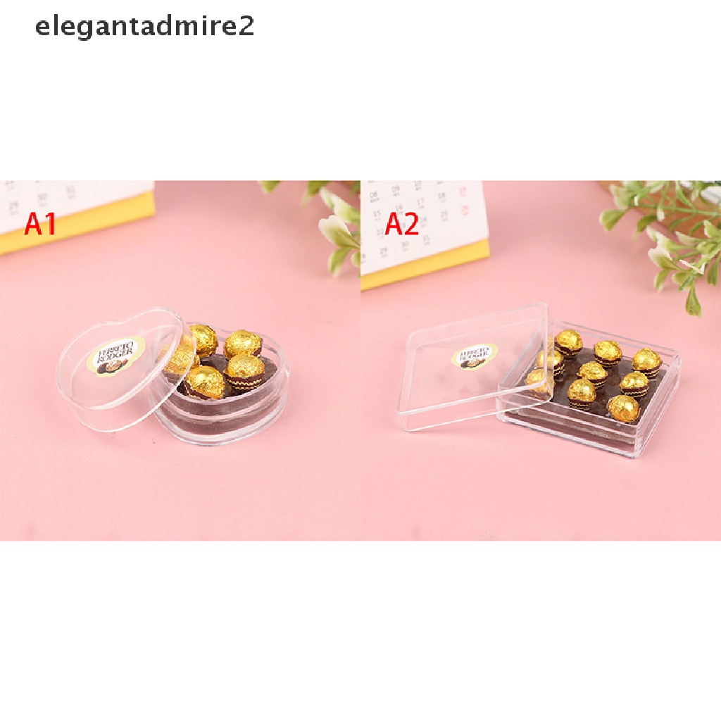 Mô Hình Hộp Quà Sô Cô La Nhỏ Xinh Trang Trí Nhà Búp Bê Tỉ Lệ 1: 12