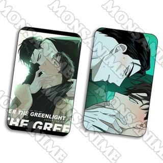 Ảnh card bo góc in hình UNDER THE GREENLIGHT boylove thẻ bo viền 5*8cm anime chibi sưu tầm 1 tấm