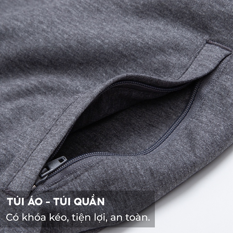 Bộ nỉ nam thu đông khóa kéó HÀNG XUẤT KHẨU Bộ quần áo nỉ nam LEBRO  ACTIVE PRO Vải Cotton Mỹ, Dày Dặn, Mềm Mại (22-06)