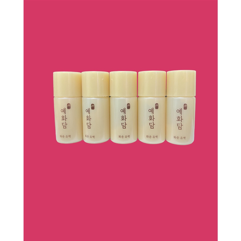 ( 05 Sample) Emulsion trẻ hóa trắng da Yehwadam Hwansaenggo Rejuvenating Radiance Emulsion