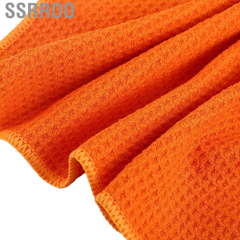 Ssrroo Microfiber Golf Towel Waffle Pattern Fitness Sweat Absorption Towels with Carabiner Clip for Exercise Sports