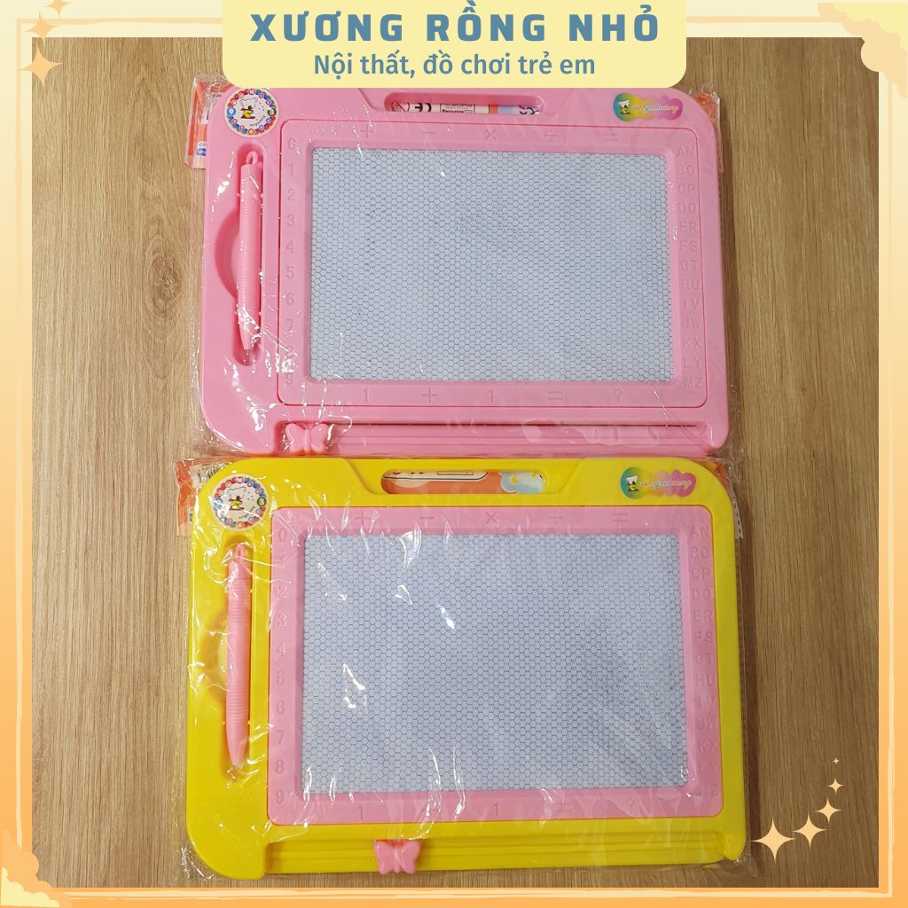 Bảng viết tự xóa thông minh, bảng gạt tự xóa cho bé nhiều màu sắc - được chọn màu