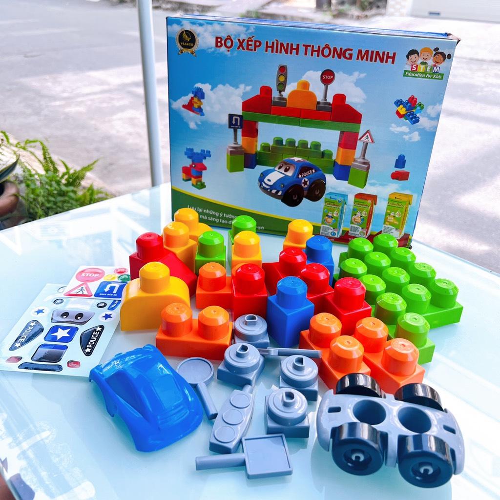 Bộ đồ chơi xếp hình 36 chi tiết cho bé