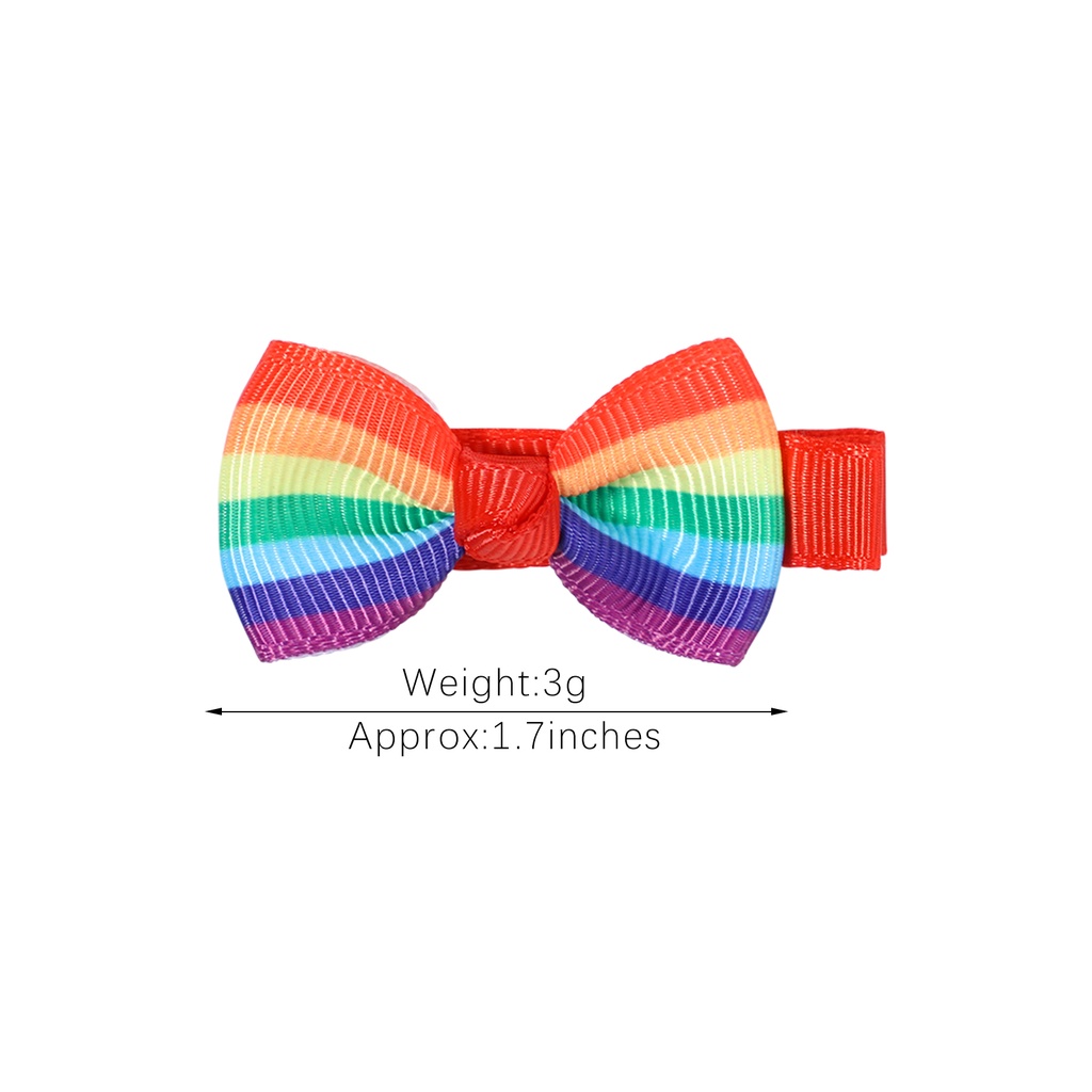 KIDSBOWS Set 2 Kẹp Tóc Chống Trượt Màu Sắc Gradient Xinh Xắn Cho Bé Gái