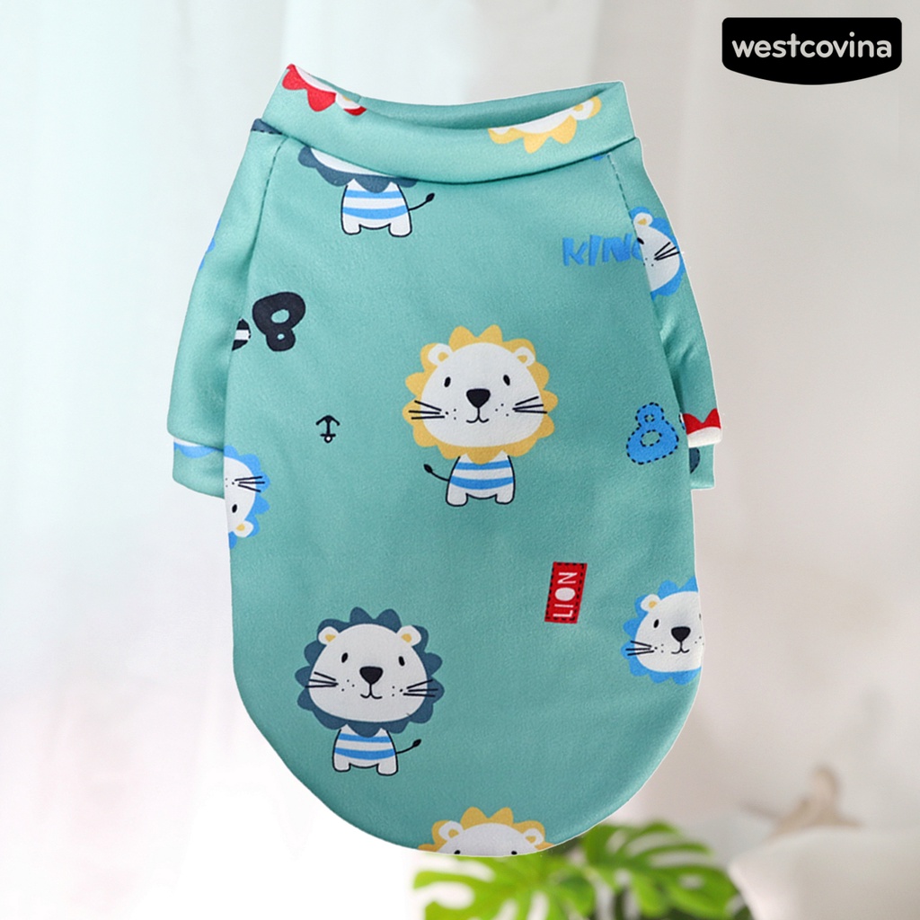 [Hot] [Hot]♝Áo Len Giữ ẤM HọA TiếT HoạT HìNh Dễ Thương Cho Thú Cưng