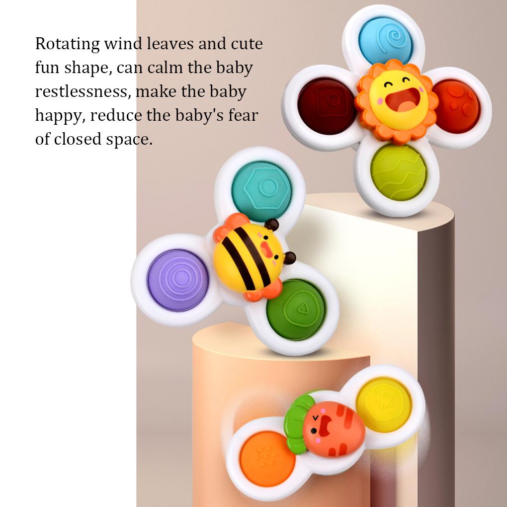 [Choo] Đồ Chơi Mềm Mại Hình Bông Hoa Nhiều Màu Có Giác Hút Vui Nhộn Đa Năng Vui Nhộn Cho Bé