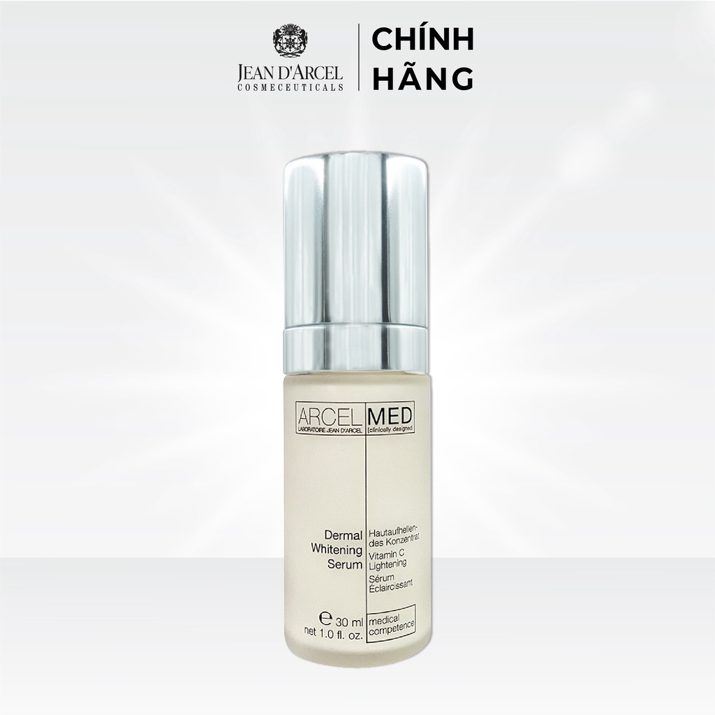 J106 Tinh chất làm mờ vết nám, hỗ trợ làm trắng da Arcelmed - Dermal Whitening Serum 30ml - Jean d'Arcel