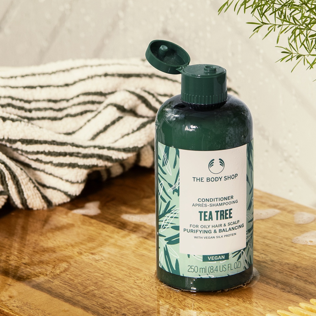 Dầu Xả Tràm Trà The Body Shop Tea Tree Purifying and Balancing Conditioner 250ml