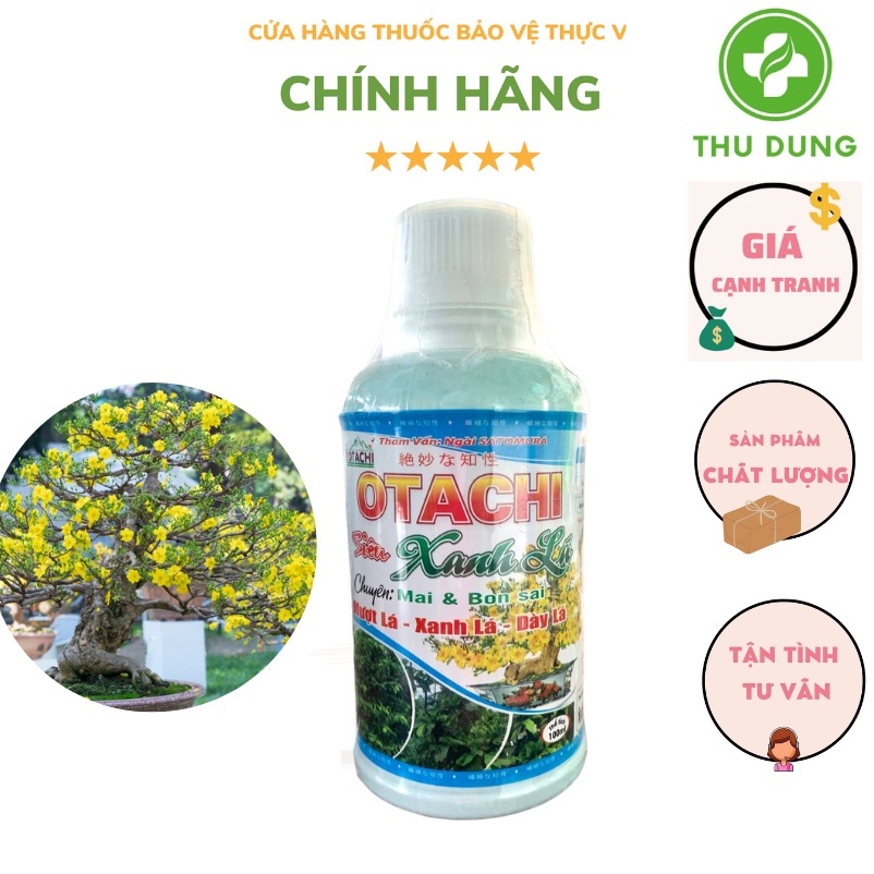 CHUYÊN MAI DƯỠNG SIÊU XANH LÁ MƯỢT LÁ DÀY LÁ OTACHI 100ML