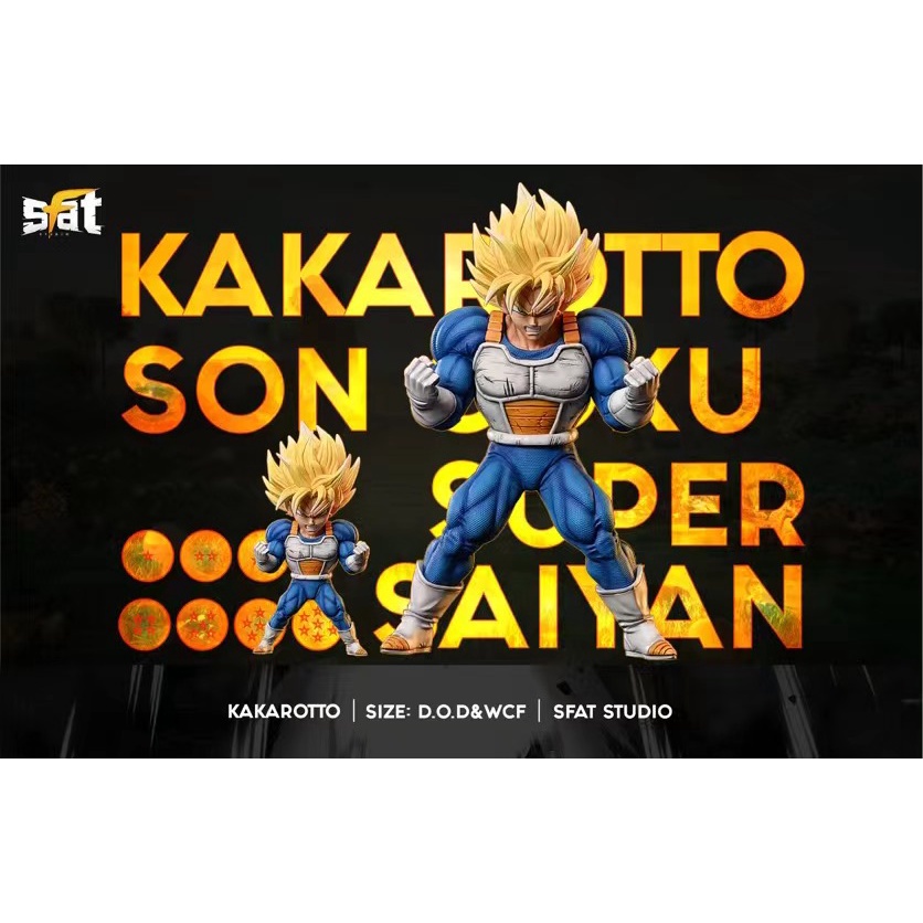 Mô hình Dragonball Resin chính hãng - Goku Sfat Studio