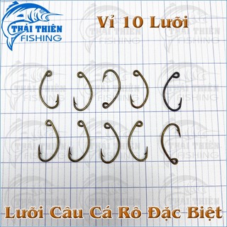 Combo 9 lưỡi câu cá rô đặc biệt làm thủ công