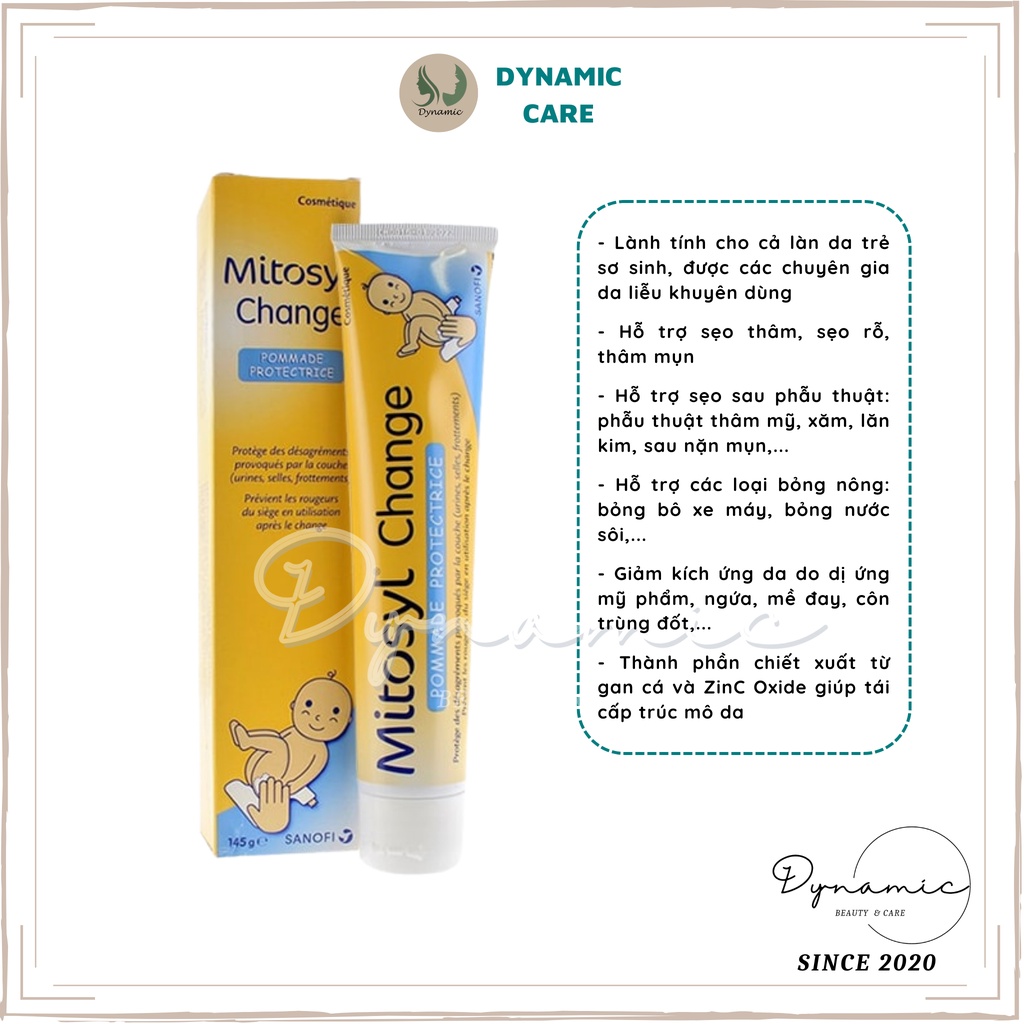 Kem giảm sẹo thâm đa năng Mitosyl change 145g