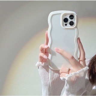 Ốp Điện Thoại Họa Tiết Gợn Sóng Cho iPhone 7 8 Plus X Xs Max Xr 11 12 13 14 Pro Max Plus