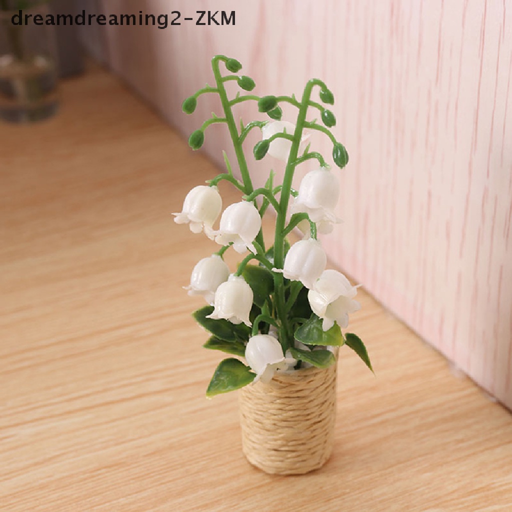 Mô hình hoa thu nhỏ tỉ lệ 1:12 trang trí nhà búp bê