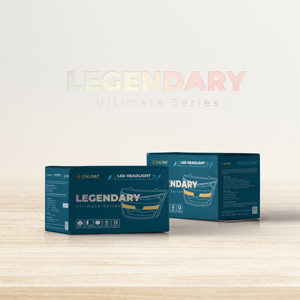 ZHI.PAT - Đèn LED 2 tầng xe Dream * Hàng Chính Hãng