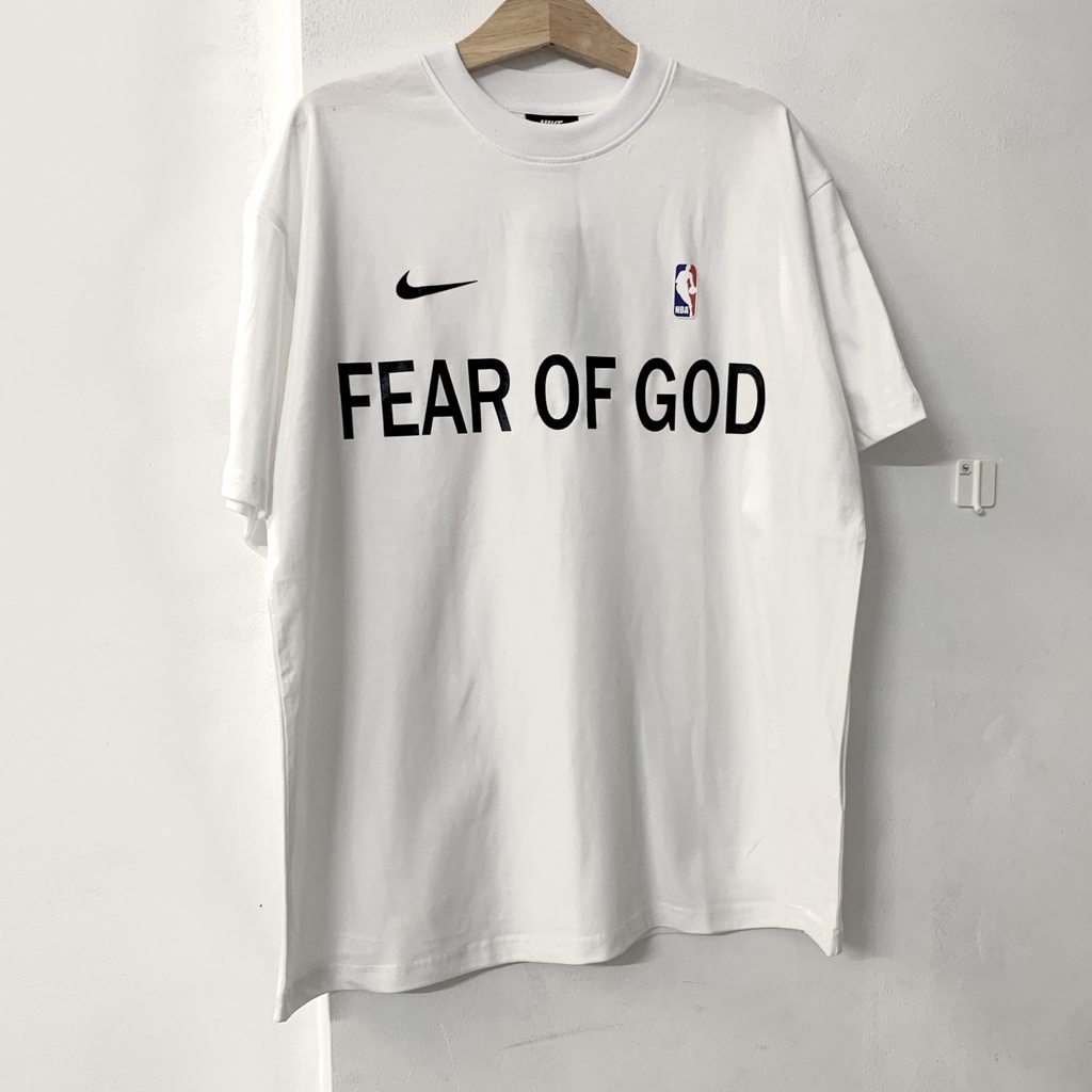 Áo thun tay lỡ unisex nam nữ NIKE X FOG cotton form rộng oversize nhiều màu phong cách ulzzang