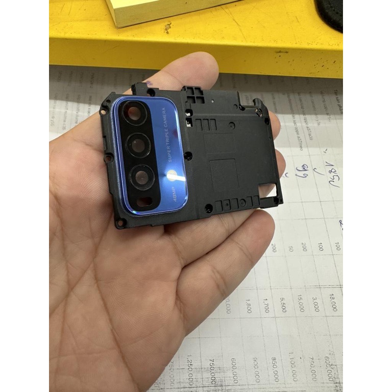 mắt/kính camera xiaomi redmi 9t màu xanh dương