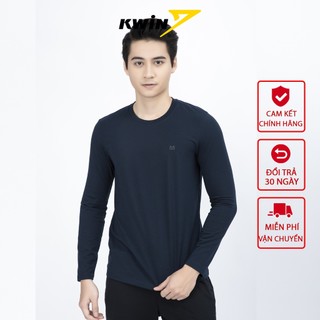 Áo thun nam dài tay INSIDEMEN cổ tròn 6 màu nam tính thời thượng, chất co giãn bền màu ILTR01