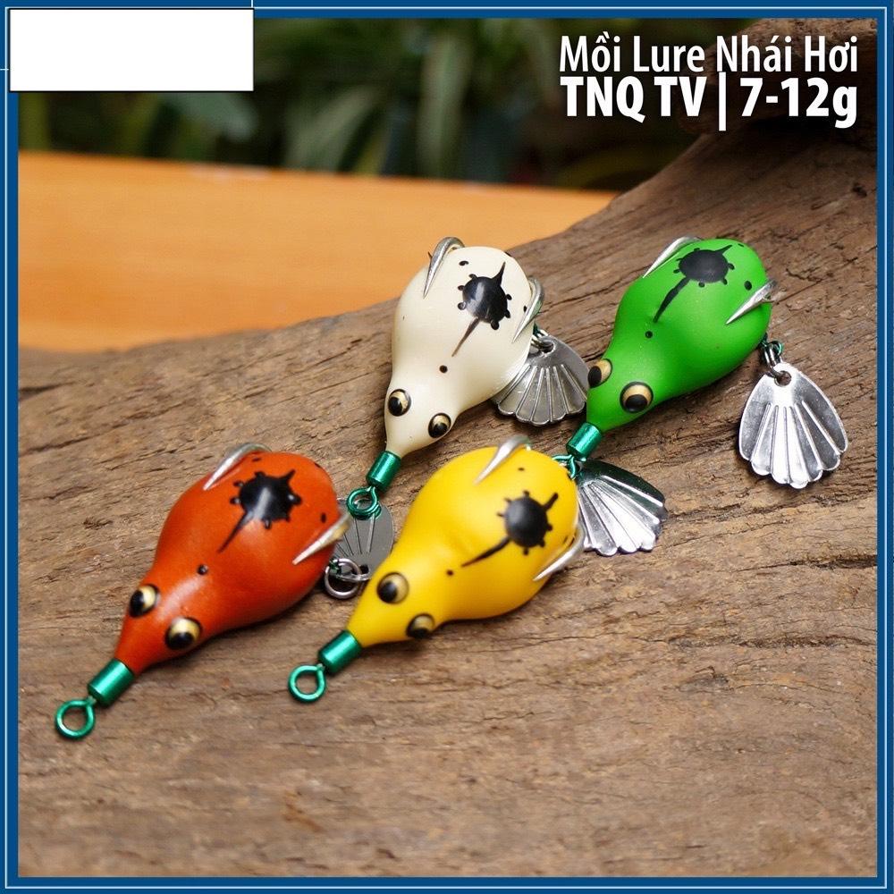 Mồi Lure Nhái Hơi TNQ TV2 chìm lửng 12gram [Chính hãng]