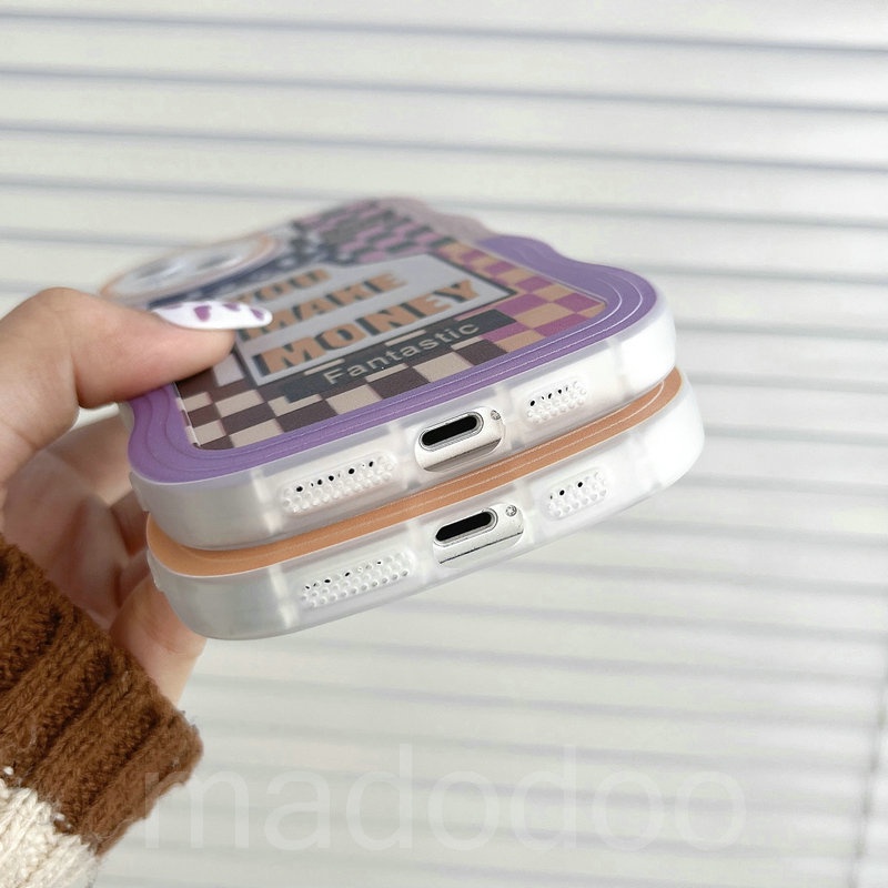 Soft Casing Redmi 12C A1 10C 10A 9C 9A 8 6A 5A Note 12 4G 5G 11S 11 10s 10 Pro 9 9S 8 POCO X4 X5 M3 X3 Pro NFC Waves Edge Get Rich New Year Gift Airbag Anti-fall Full Lens Protection Clear Phone Case BW 09