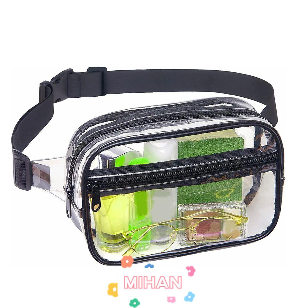 Túi Đeo Chéo Trong Suốt Có Khóa Kéo MIHAN1