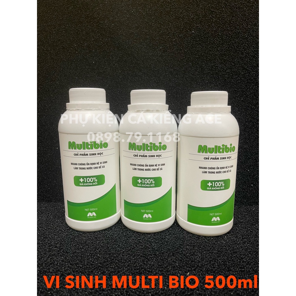 CHẾ PHẨM SINH HỌC MULTIBIO DÀNH BỂ CÁ , HỒ THỦY SINH