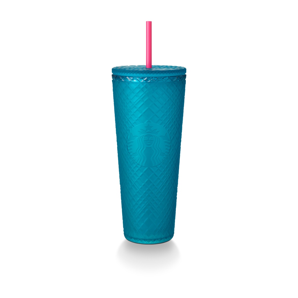 Ly Starbucks Cold Cup 24Oz (710ml) Turquoise