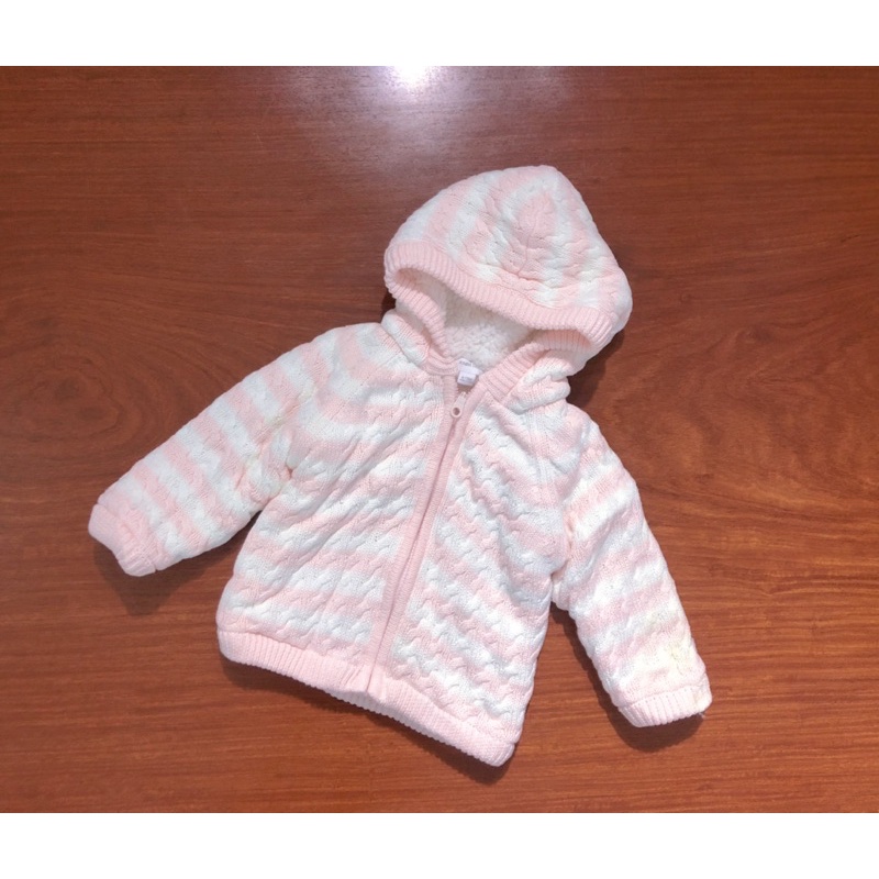 Áo khoác len lót lông cừu dư xịn cho bé