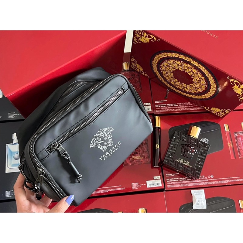 Set nước hoa VERSACE EROS FLAME 100ml kèm túi