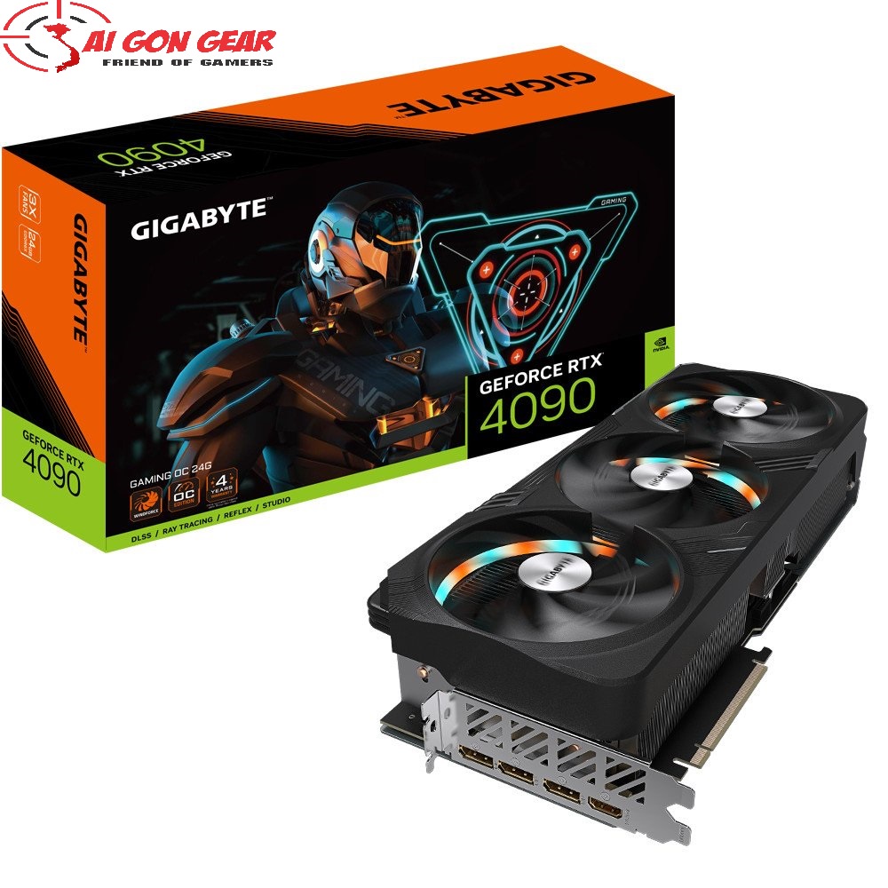 Card màn hình Gigabyte GeForce RTX 4090 Gaming OC 24G