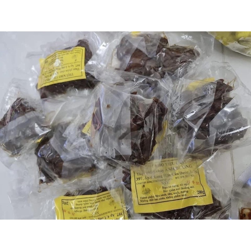 Thịt kho tiêu thuần chay