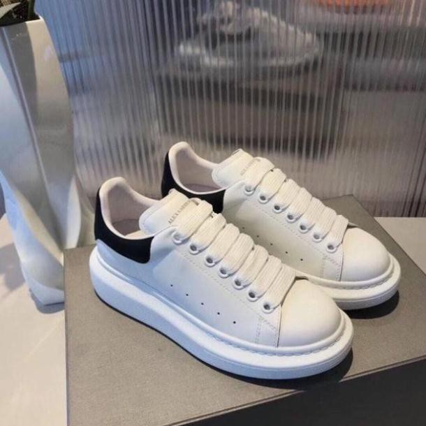 Giày nam thể thao M.C.Q FULL trắng đế cao su. Giày sneaker có size nam và nữ phong cách hiện đại hottrend hiện nay