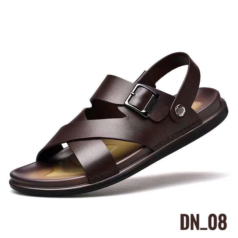 Dép da nam quai hậu G131