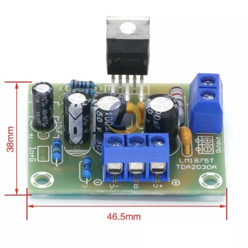 Bộ khuếch đại LM1875 Không có tản nhiệt