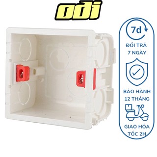 Đế âm tường chống cháy Lgtech dành cho ổ điện vuông