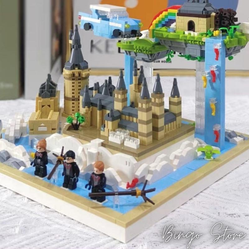 MÔ HÌNH LẮP RÁP LÂU ĐÀI PHÉP THUẬT HOGWARTS