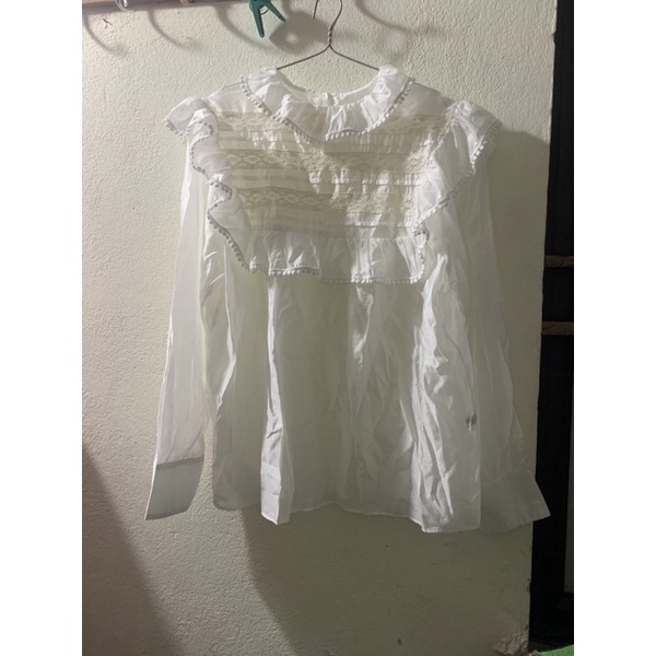 Thanh lý áo sơ mi tiểu thư Miu Miu auth size M