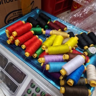 chỉ may cuộn 400 mét thanh lí ( hàng tặng 1k cho khách )