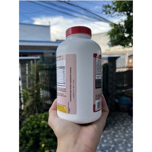 Viên Kirkland Calcium Citrate Magnesium and Zinc 500 viên Mỹ. Date 2024