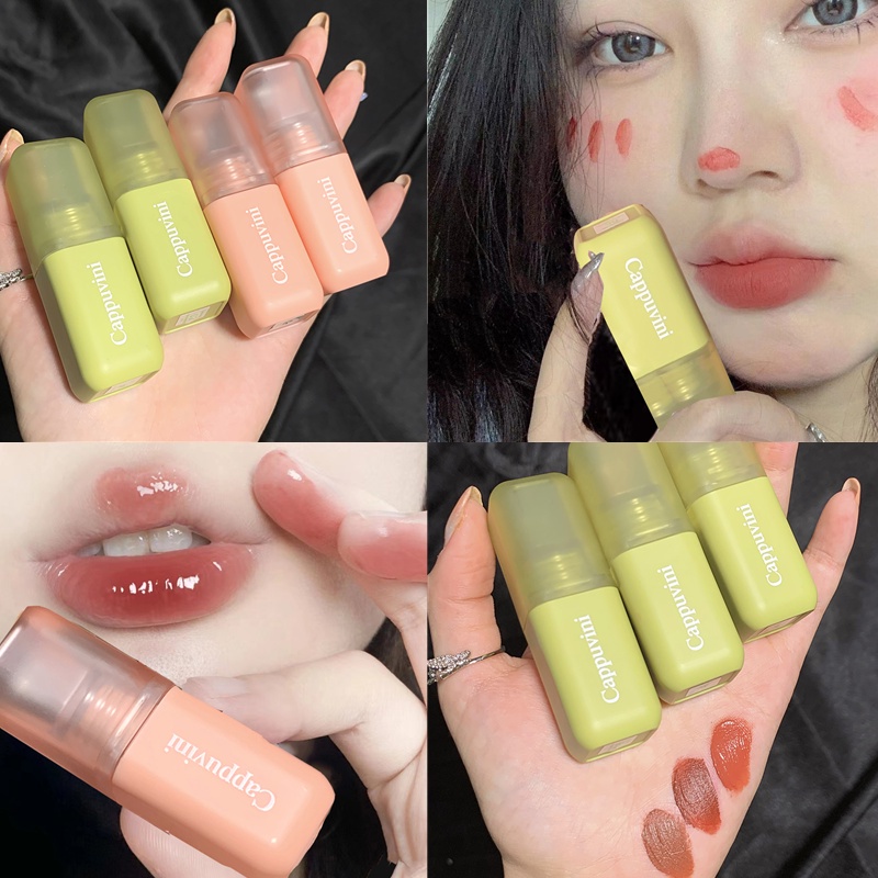💌Son kem lì Cappuvini lâu trôi nhiều tông màu tuỳ chọn 3g