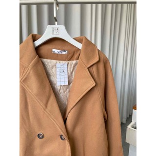 Áo khoác blazer oversized chất dạ HQ - AK581